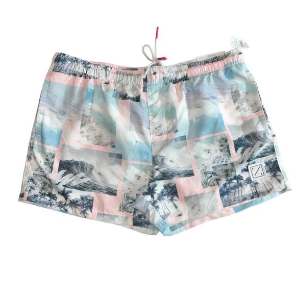 American Eagle Swim Trunks Men's XL Short Beach Vacation Surf Shorts Pool Cruise - Picture 1 of 6